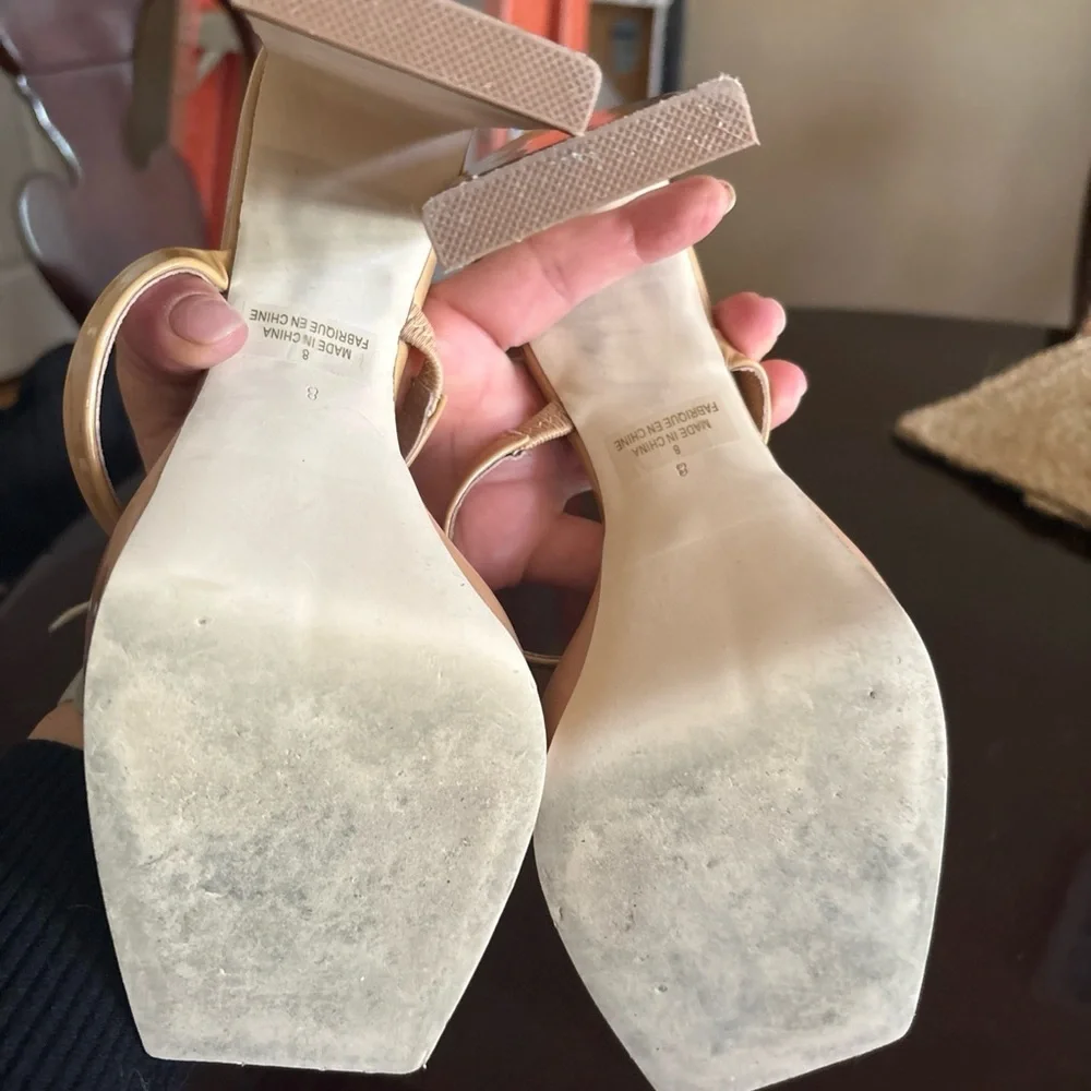 Jeffrey Campbell Women's Hustler Nude size 8 EUC patent leather - Picture 6 of 6